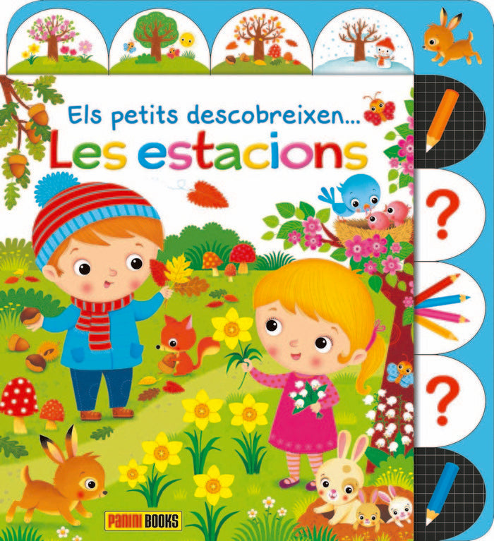 PETITS DESCOBREIXEN LES ESTACIONS | portada del libro