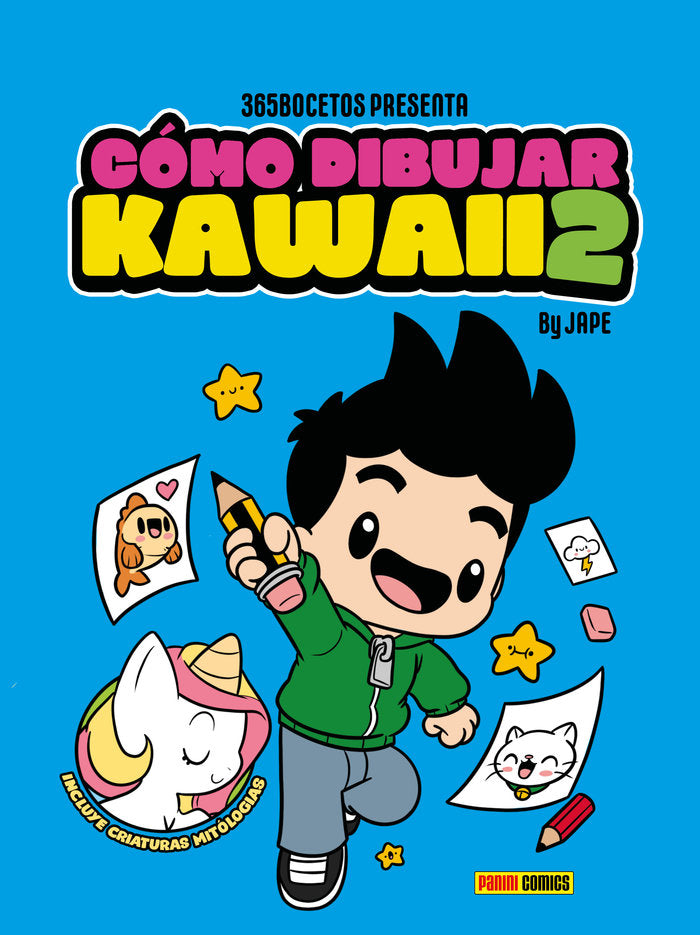 COMO DIBUJAR AL ESTILO KAWAII 02, de (JAPE) PEREZ | portada del libro