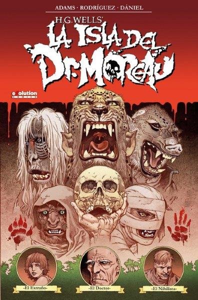 LA ISLA DEL DR MOREAU, de RODRIGUEZ | portada del libro