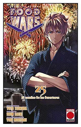FOOD WARS 25 EL CAMINO DE LOS DESERTORES, de SAEKI, SHUN | portada del libro