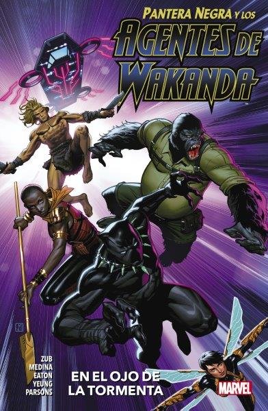 PN-AGENTES WAKANDA 1 OJO DE LA TORMENTA, de MEDINA | portada del libro