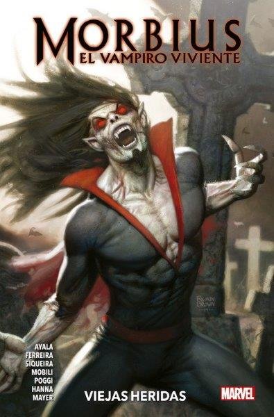 MORBIUS 1 VAMPIRO VIVIENTE VIEJAS HERIDA, de AYALA VITA | portada del libro