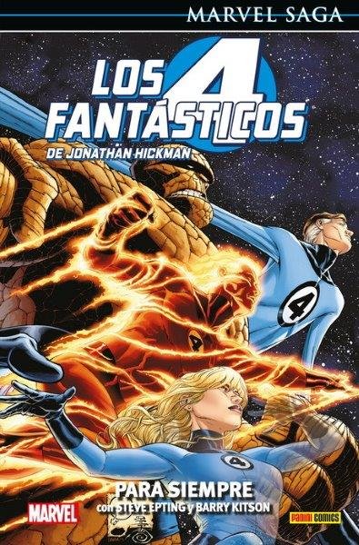 4 FANTASTICOS 06 MS PARA SIEMPRE, de HICKMAN | portada del libro