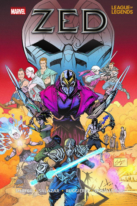 LEAGUE OF LEGENDS ZED, de SALAZAR | portada del libro
