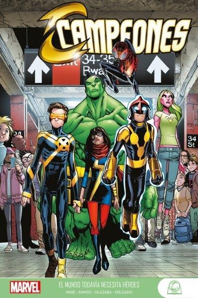 MYA03 CAMPEONES 1 MUNDO TODAVIA NECESITA, de MARK WAID | portada del libro