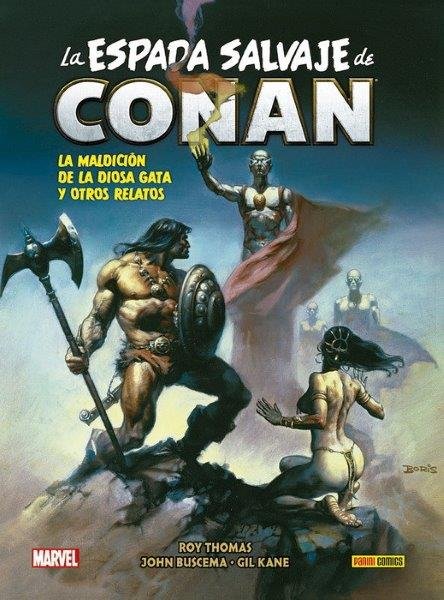 BIB CONAN V104 MALDICION D LA DIOSA GATA, de THOMAS, ROY | portada del libro
