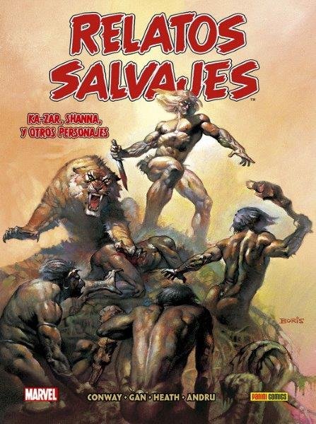 RS02 KA-ZAR SHANNA Y OTROS PERSONAJES, de ANDRU, ROSS | portada del libro
