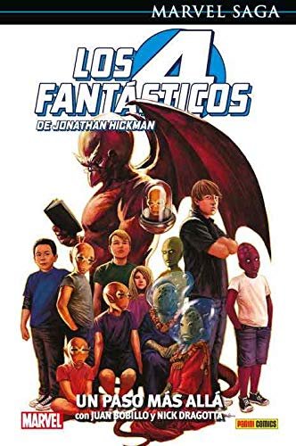 4 FANTASTICOS 07 MS UN PASO MAS ALLA, de HICKMAN | portada del libro