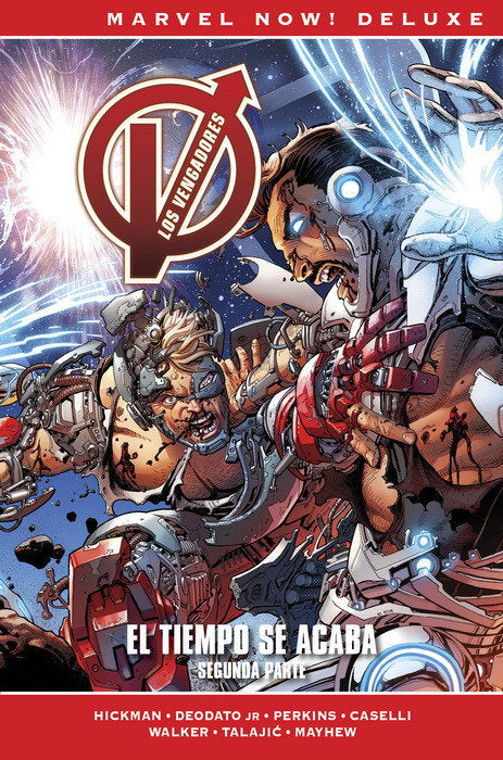 MN33 LOS VENGADORES 9 TIEMPO SE ACABA 2, de HICKMAN | portada del libro