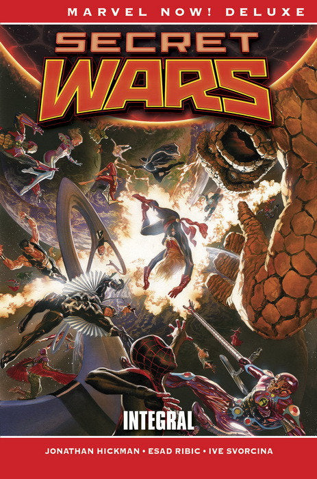MN34 SECRET WARS INTEGRAL, de HICKMAN | portada del libro