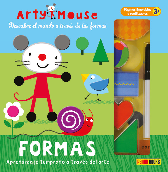 ARTY MOUSE - FORMAS, de AA.VV. | portada del libro