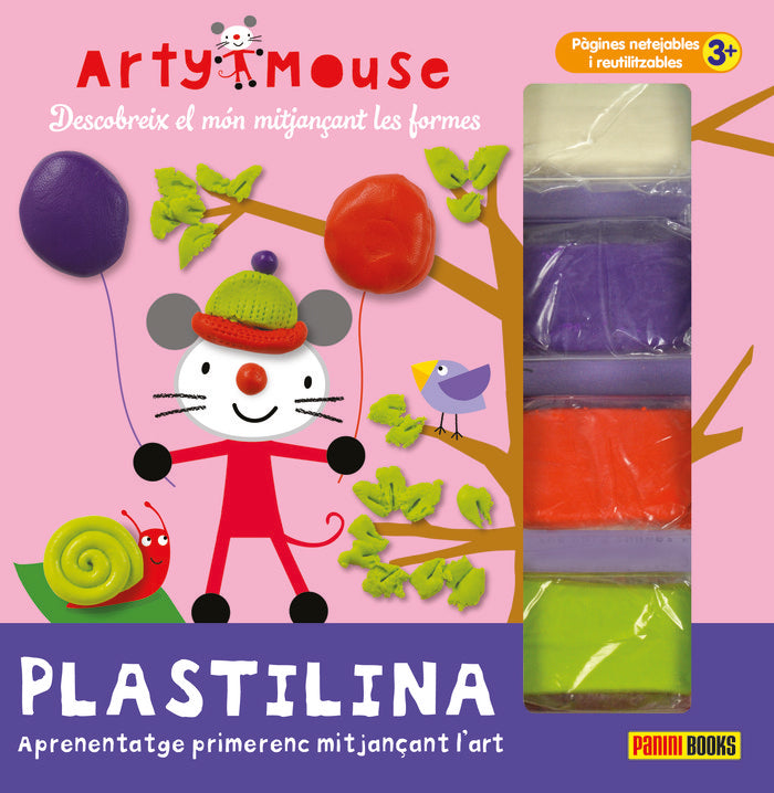 ARTY MOUSE - PLASTILINA | portada del libro