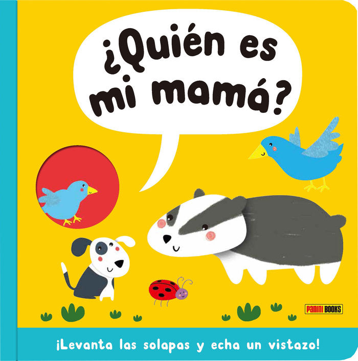LIBRO SOLAPAS QUIEN ES MI MAMA, de AA VV | portada del libro