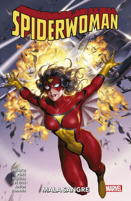 SPIDERWOMAN 1 MALA SANGRE, de PEREZ | portada del libro