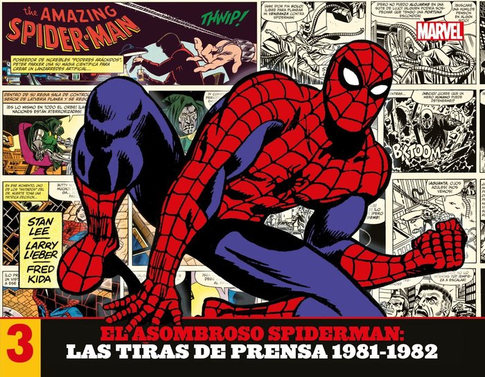 TIRAS PRENSA 3 ASOMB SPIDERMAN 1981-1982, de LEE, STAN | portada del libro
