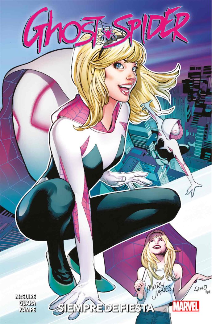 SPIDER-GWEN GHOST SPIDER 4 SIEMPRE FIEST, de GUARA, IG | portada del libro