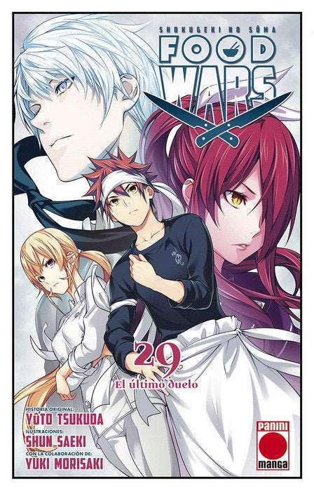 FOOD WARS 29 EL ULTIMO DUELO, de SAEKI | portada del libro