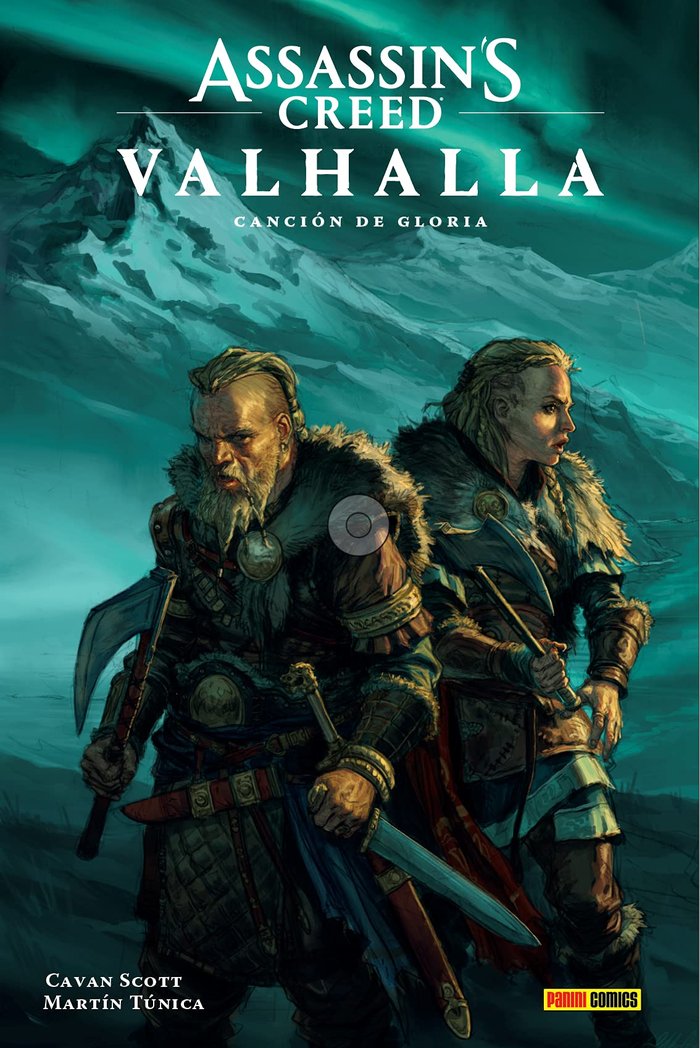 ASSASSINS CREED VALHALLA CANCION GLORIA, de SCOTT CAVAN#TUNICA MARTIN | portada del libro