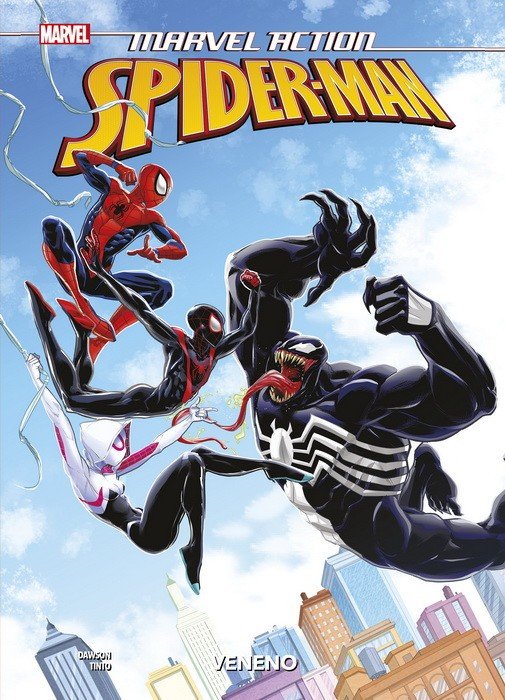 MA09 SPIDERMAN 4 VENENO, de DAWSON | portada del libro