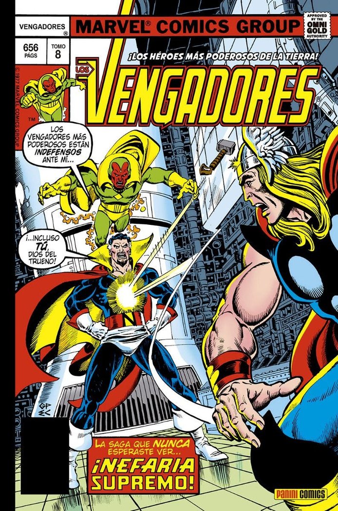 LOS VENGADORES 08 NEFARIA SUPREMO, de SHOOTER, JIM | portada del libro
