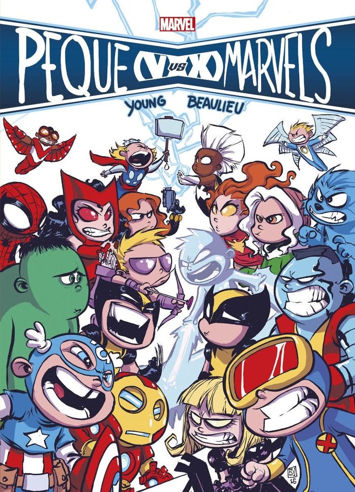MA10 PEQUE MARVELS VVX, de YOUNG | portada del libro