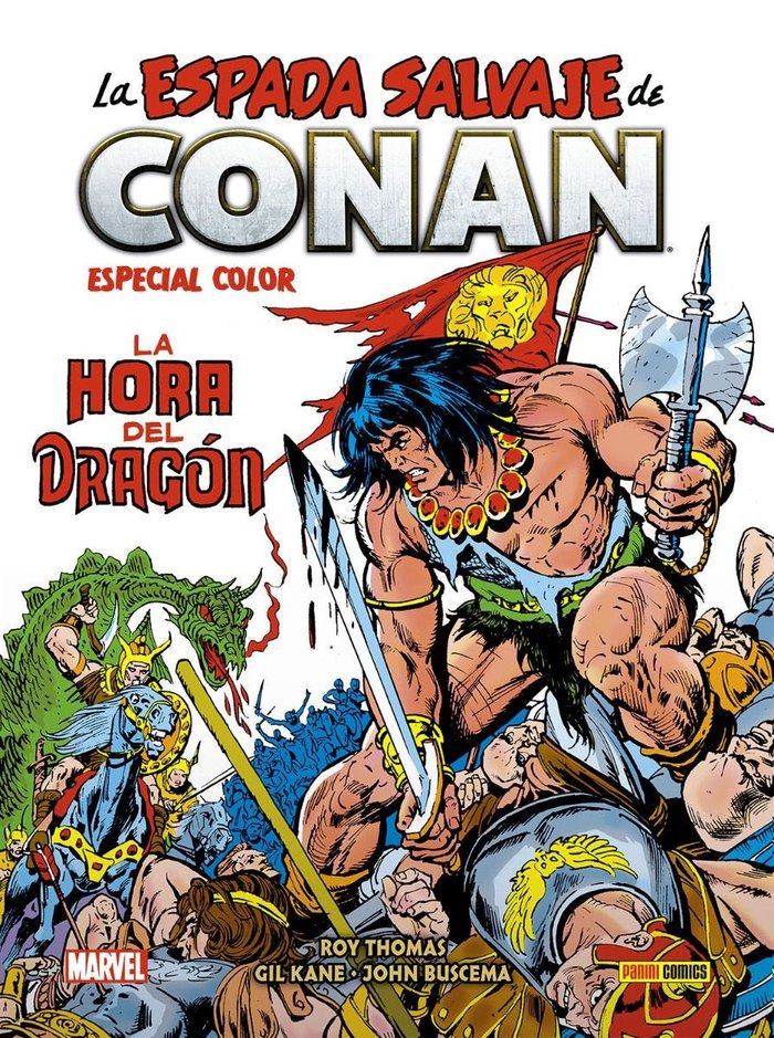 BIB CONAN V109 LA HORA DEL DRAGON-COLOR, de THOMAS | portada del libro