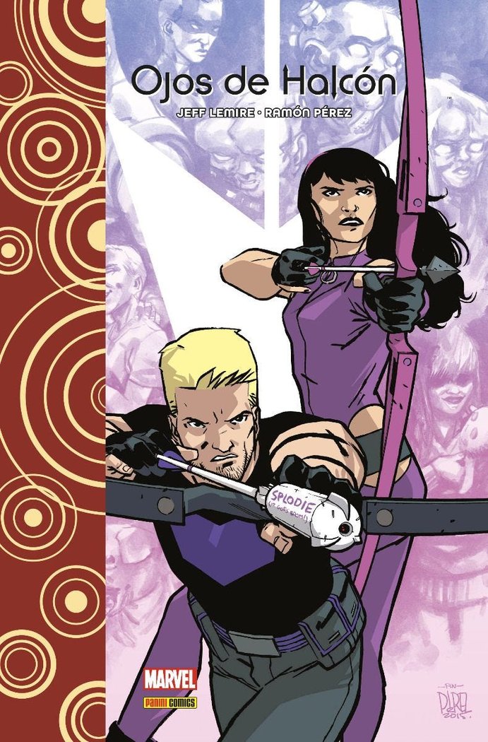 OJOS DE HALCON JEFF LEMIRE Y RAMON PEREZ, de PEREZ | portada del libro