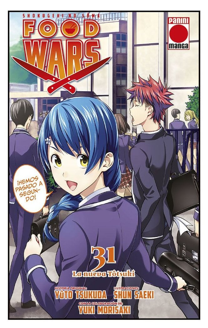 FOOD WARS 31, de SAEKI | portada del libro