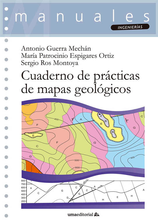CUADERNO DE PRACTICAS DE MAPAS GEOLOGICOS, de GUERRA MERCHAN | portada del libro