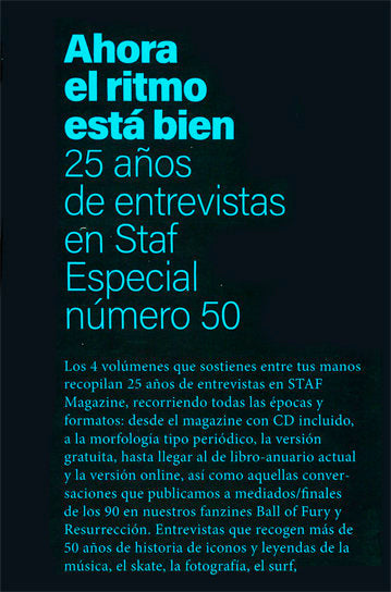 AHORA EL RITMO ESTA BIEN | portada del libro