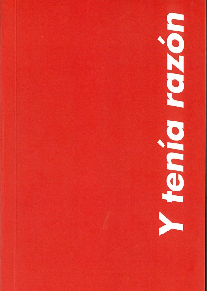 Y TENIA RAZON, de VARIOS AUTORES | portada del libro