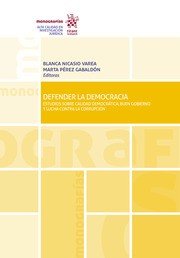 Defender la Democracia, de López García | portada del libro