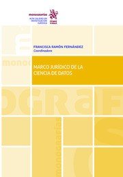 MARCO JURIDICO DE LA CIENCIA DE DATOS, de RAMON FERNANDEZ | portada del libro