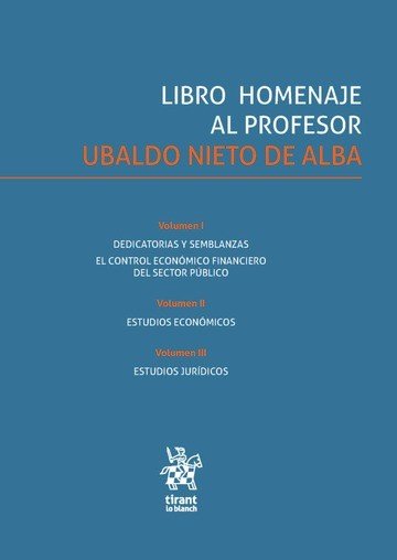 Libro Homenaje al Profesor Ubaldo Nieto de Alba, de Nieto Carol | portada del libro