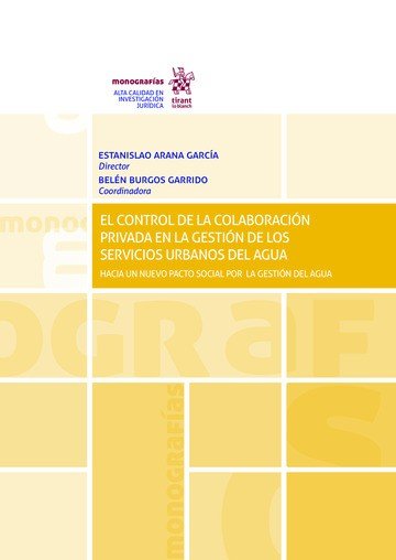 CONTROL COLABORACION PRIVADA GESTION SERVICIOS URBANOS AGUA, de ARANA GARCIA | portada del libro