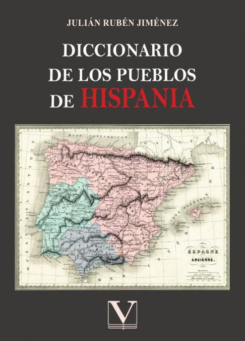 Diccionario de los pueblos de Hispania, de Julián Rubén Jiménez | portada del libro