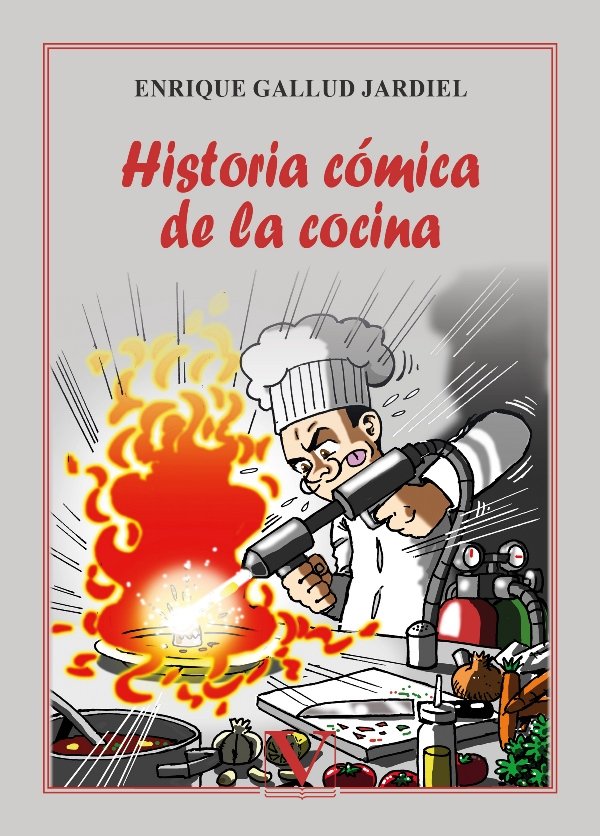 Historia cómica de la cocina, de Gallud Jardiel, Enrique | portada del libro