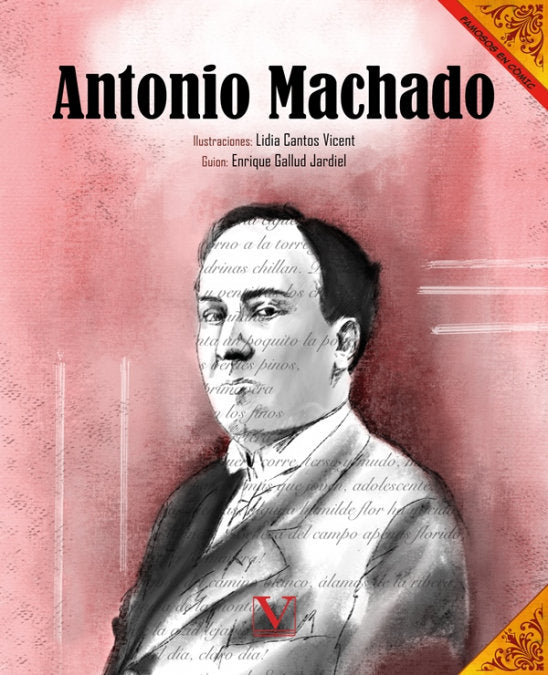 Antonio Machado (cómic), de Gallud Jardiel, Enrique | portada del libro