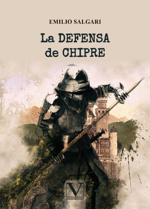 La defensa de Chipre, de SALGARI, EMILIO | portada del libro