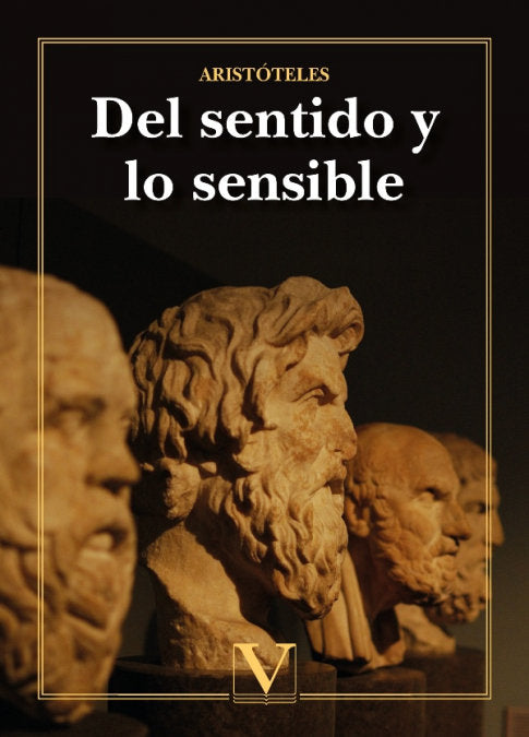 DEL SENTIDO Y LO SENSIBLE, de ARISTOTELES | portada del libro