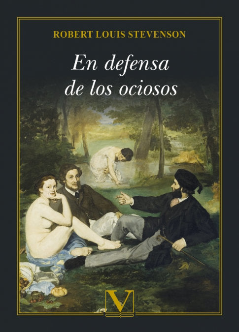En defensa de los ociosos, de STEVENSON, ROBERT LOUIS | portada del libro
