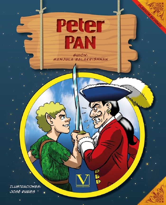 Peter Pan, de Balakrishnan, Manjula | portada del libro