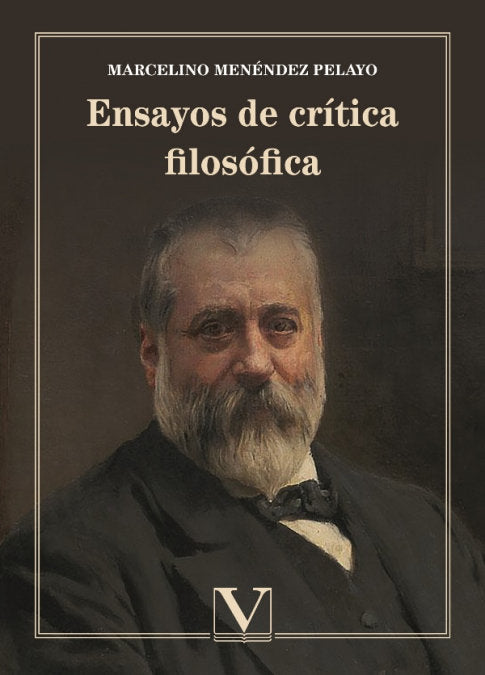 ENSAYOS DE CRITICA FILOSOFICA, de MENENDEZ PELAYO, MARCELINO | portada del libro