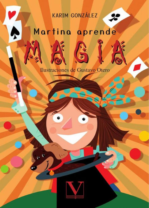 Martina aprende magia, de Gustavo Otero | portada del libro