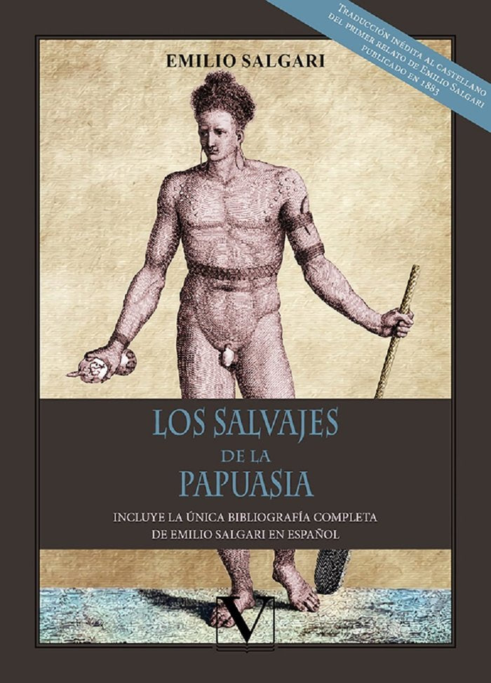 Los salvajes de la Papuasia, de Salgari, Emilio | portada del libro