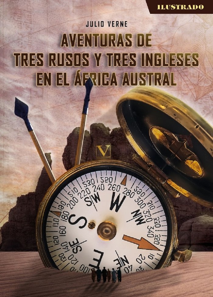AVENTURAS DE TRES RUSOS Y TRES INGLESES EN EL AFRICA AUSTRAL, de Verne, Julio | portada del libro