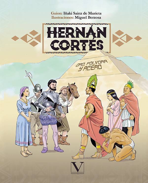HERNAN CORTES FAMOSOS EN COMIC | portada del libro