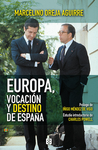 EUROPA, VOCACION Y DESTINO DE ESPAÑA, de OREJA AGUIRRE, MARCELINO | portada del libro