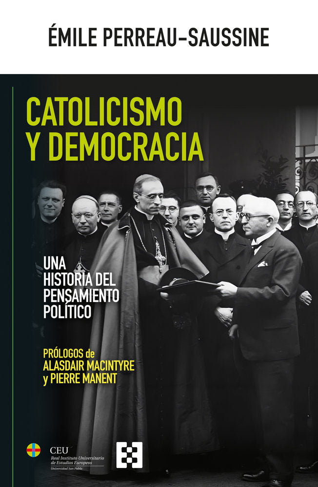 CATOLICISMO Y DEMOCRACIA, de PERREAU-SAUSSINE, EMILE | portada del libro