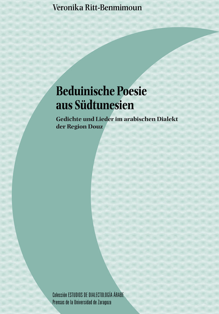 Beduinische Poesie aus Südtunesien, de Ritt-Benmimoun | portada del libro